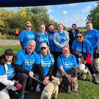 Moat House Care Home Raises £476 for Alzheimer’s Society Memory Walk