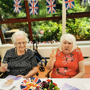 The Grove Care Home celebrates Platinum Jubilee in style