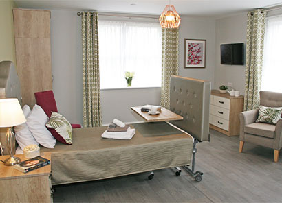 Fenchurch House Care Home Bedroom