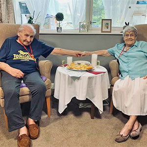 Date Night wish comes true for Pat & Ron at The Laurels Care Home