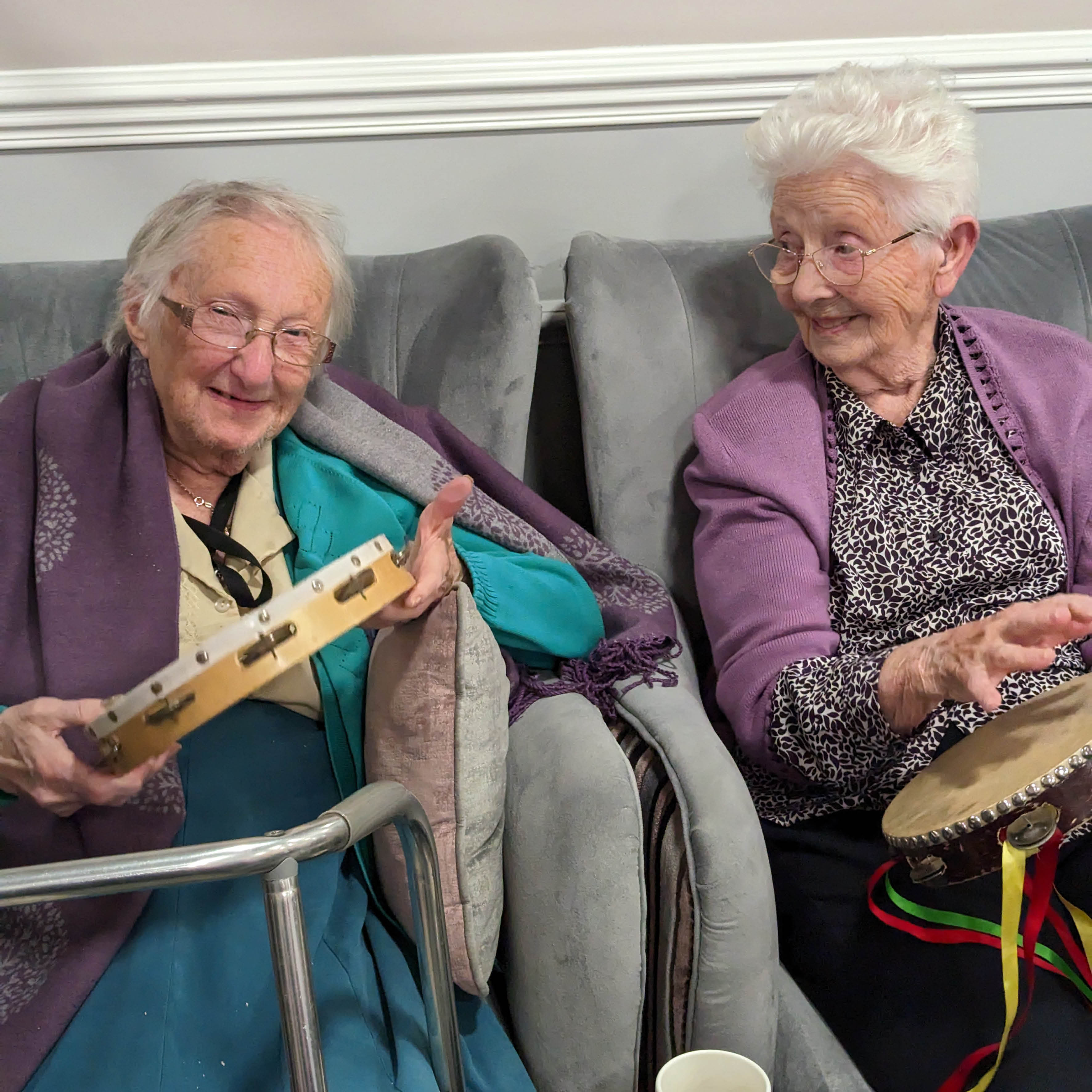 The Woodwind of Stortford visit The Grange Care Home