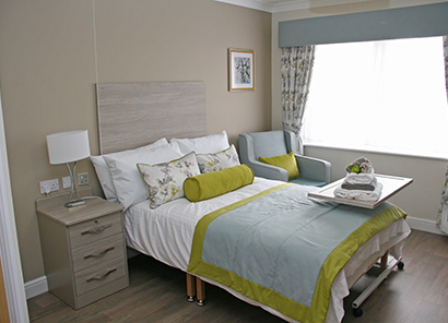 Heartlands Care & Nursing Home Bedroom