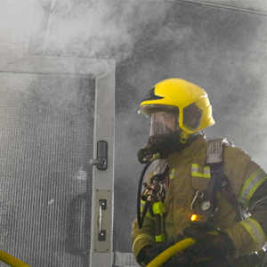 Neale Court hosts community training exercise for the Lincolnshire Fire & Rescue team