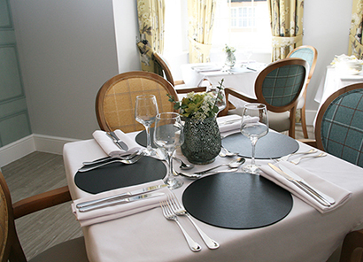Fenchurch House Care Home Dining Room