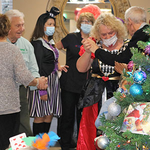 A Christmas party with a twist at Fenchurch House Care Home