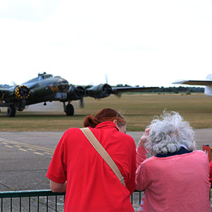 Mary’s wish to visit Duxford Air Museum