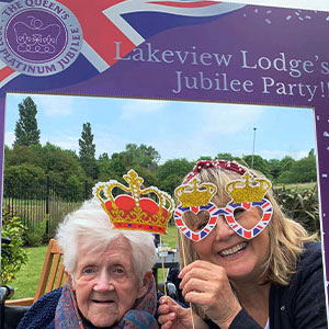 Lakeview Lodge Care Home celebrates Platinum Jubilee in style