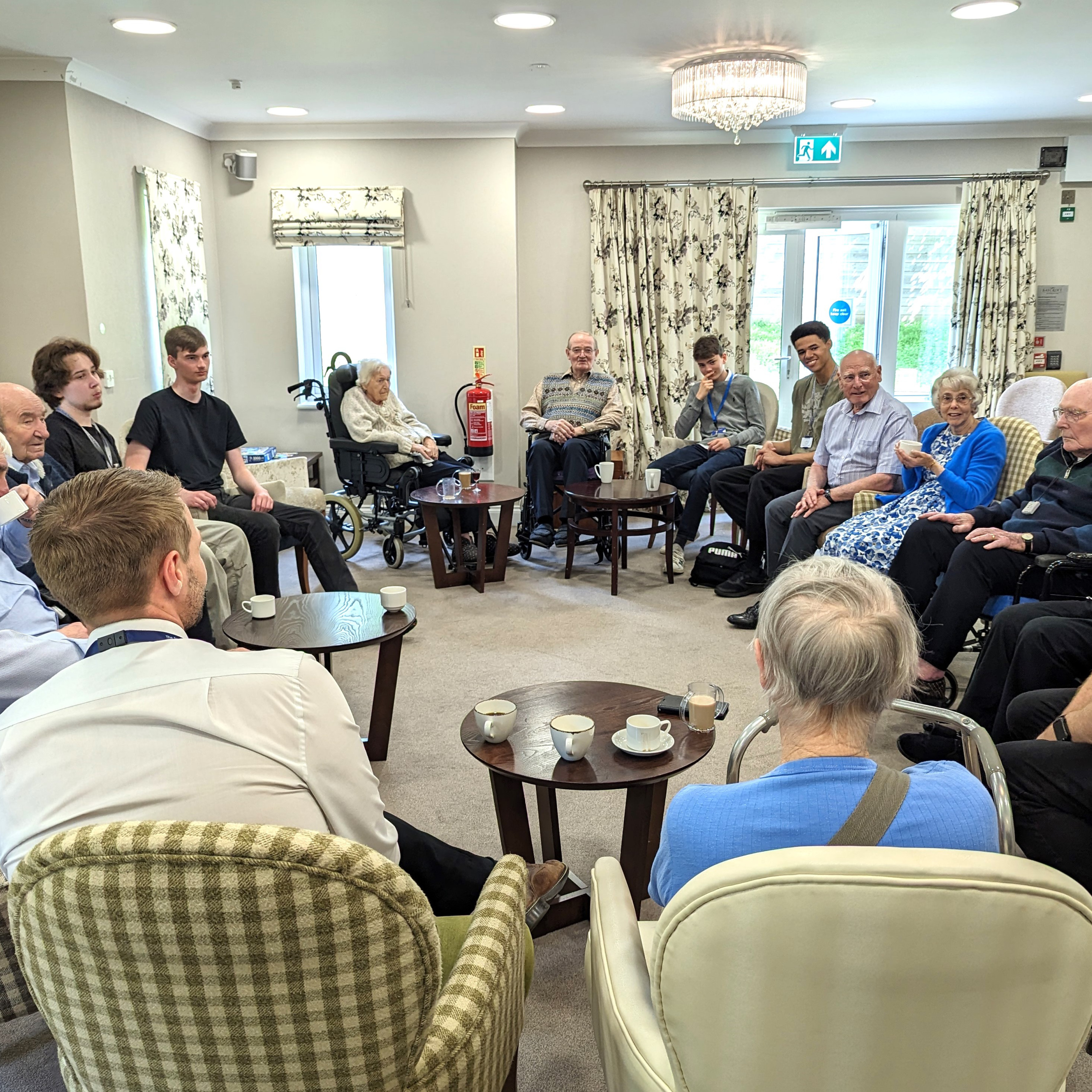 Veteran’s Breakfast at Greenwood Court Care & Nursing Home