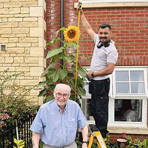 Working in a care home