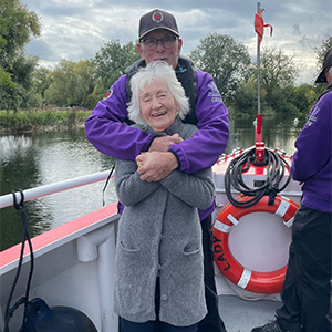 Boating fun for Ferrars Hall residents
