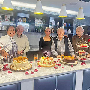 Baked with love, delicious treats for care home residents in Spalding
