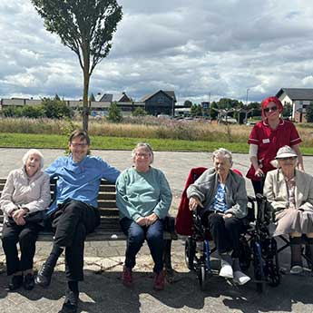 Step by Step: Ruby Lodge Walks Raise Funds for Activities and Defibrillator