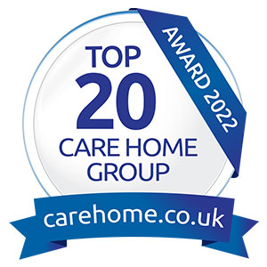 Country Court awarded Top 20 Care Home Group award 2022 in annual carehome.co.uk awards