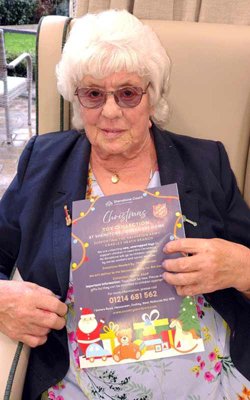 Resident Nellie aged 89