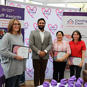 Staff recognised with awards at Somerset House